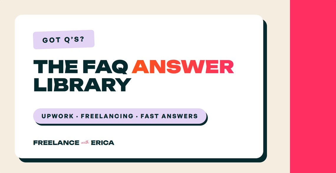 The FAQ Answer Library