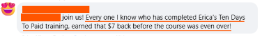 FWE member testimonial