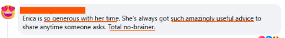 FWE member testimonial