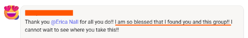 FWE member testimonial
