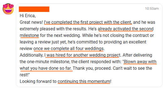 FWE member testimonial