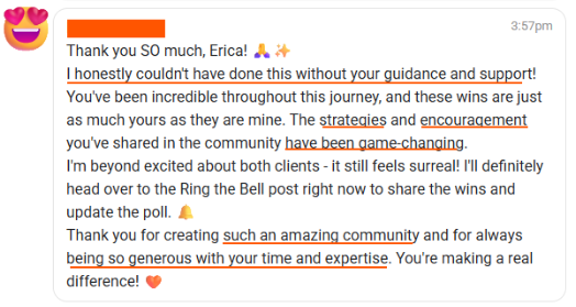 FWE member testimonial