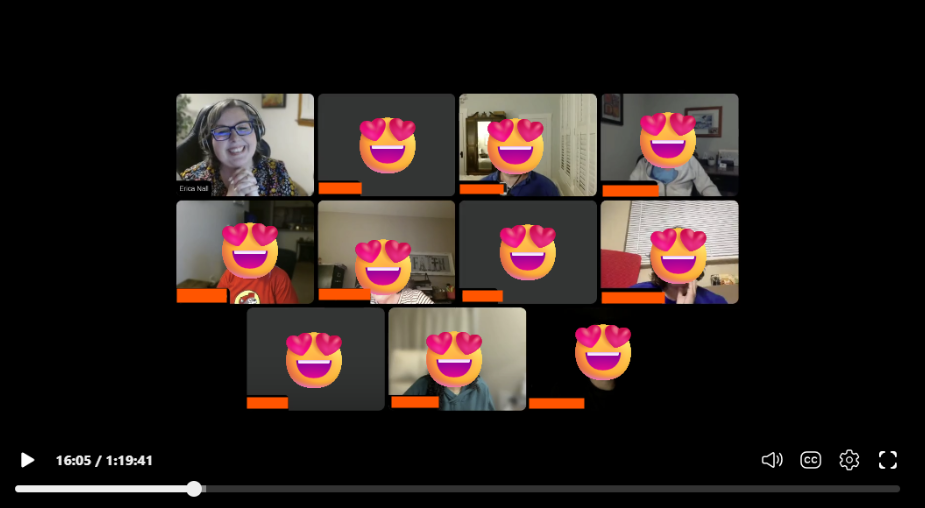 A FREELANCE with ERICA community call on Zoom